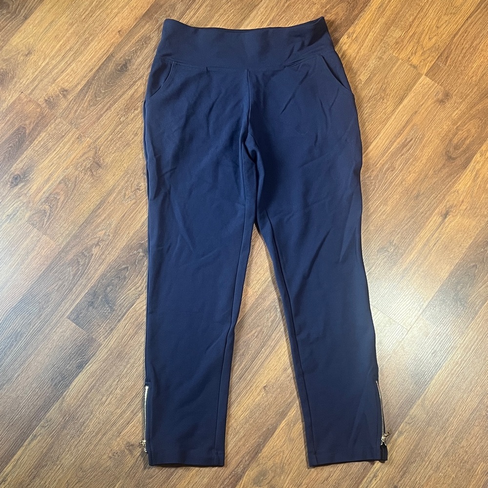 Belle by Kim Gravel Navy Leggings